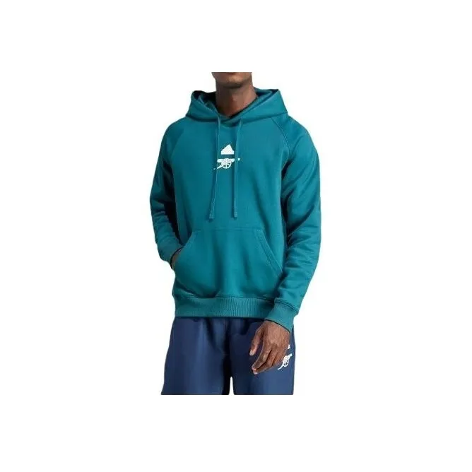 adidas Men's Arsenal Lifestyler Hoodie Teal