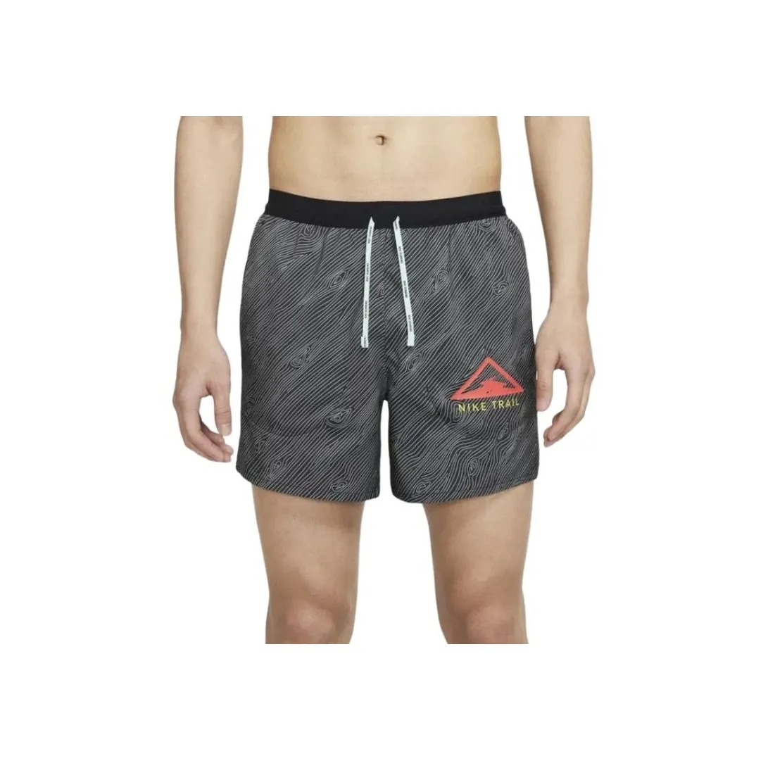 Nike Dri Fit Casual Shorts Men's Black Red