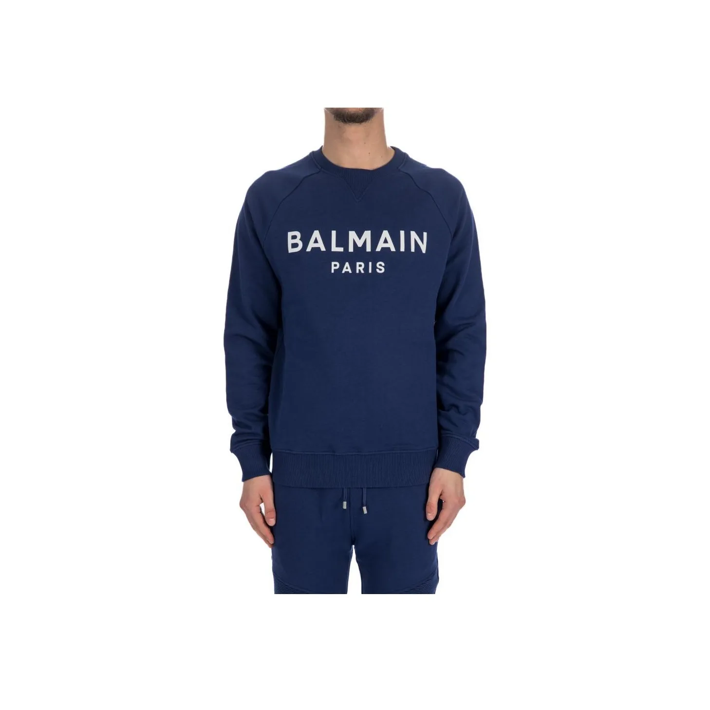 BALMAIN Sweatshirts Men's Blue