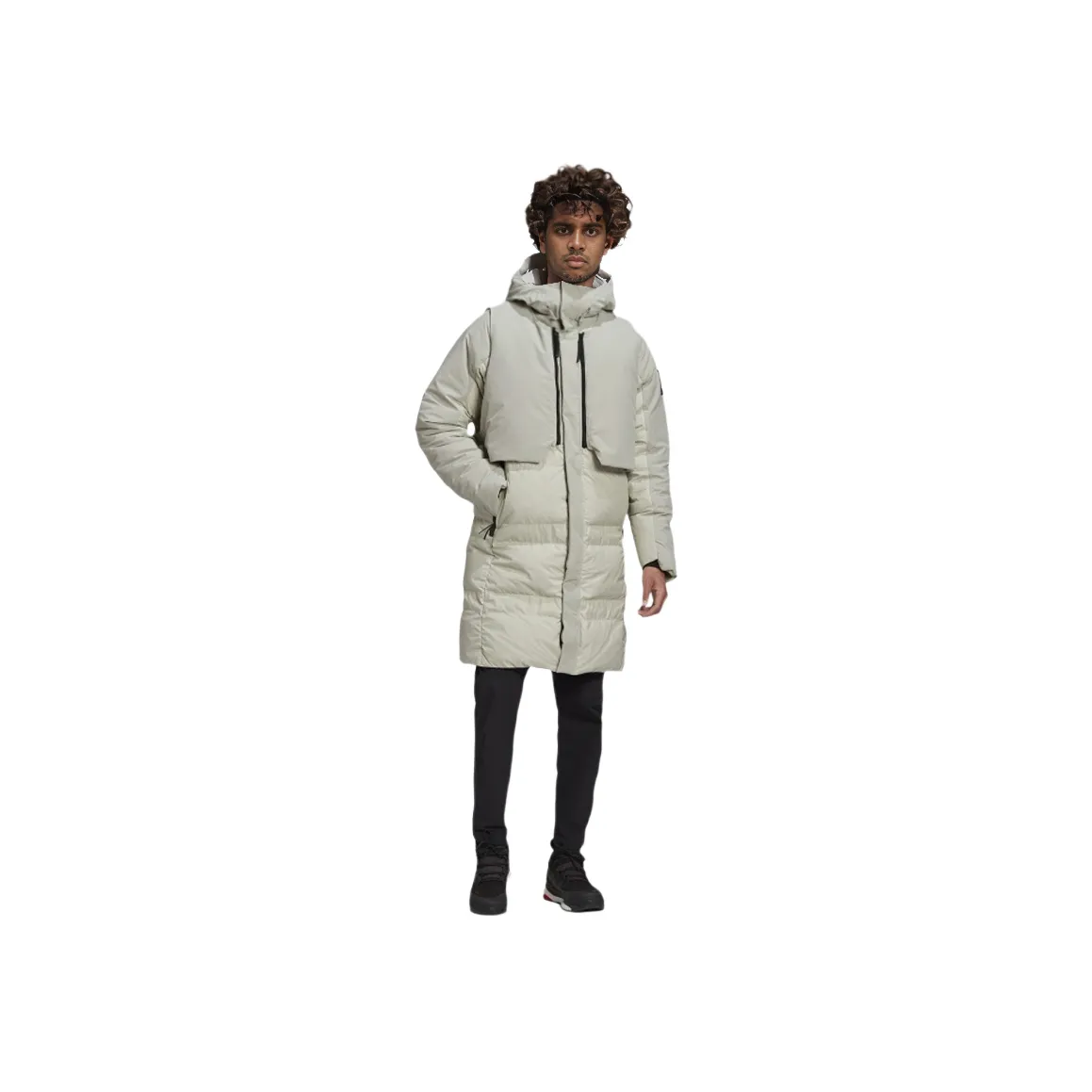 Adidas MYSHELTER Down Jackets Men Metallic Gray