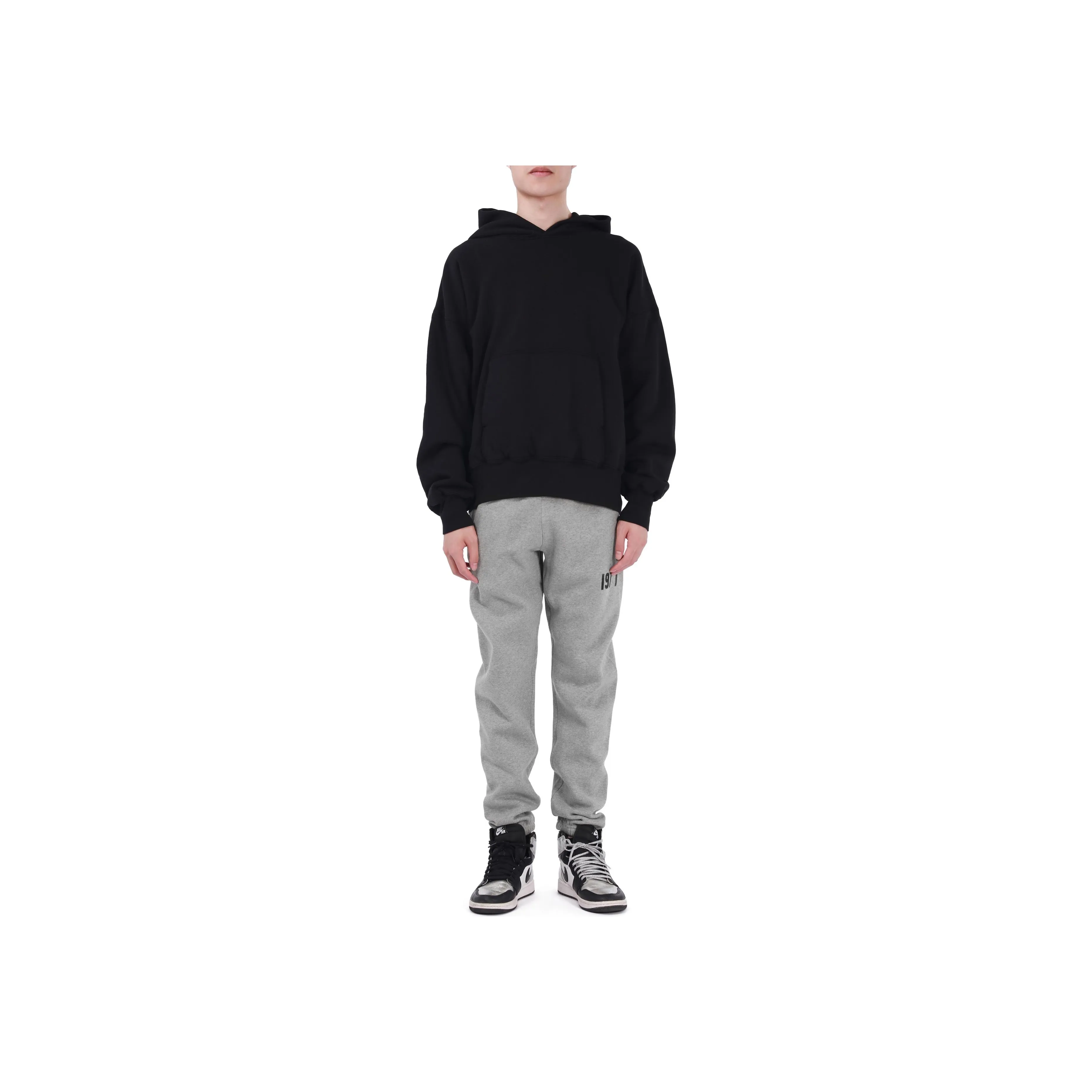 Fear Of God Essentials 1977 Series Knitted Sweatpants Men Dark Oat