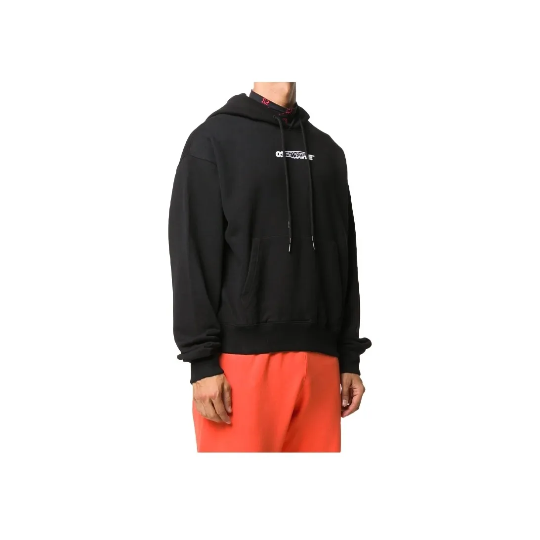 OFF WHITE Oversize Fit Painters Hoodie