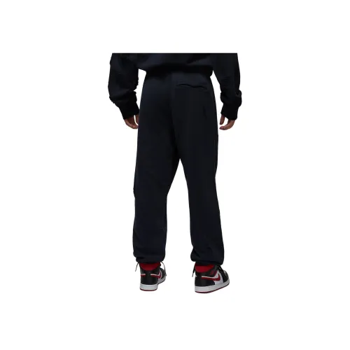 Jordan Air Черный/Парусный белый Мужские Вязаные Тренировочные Брюки