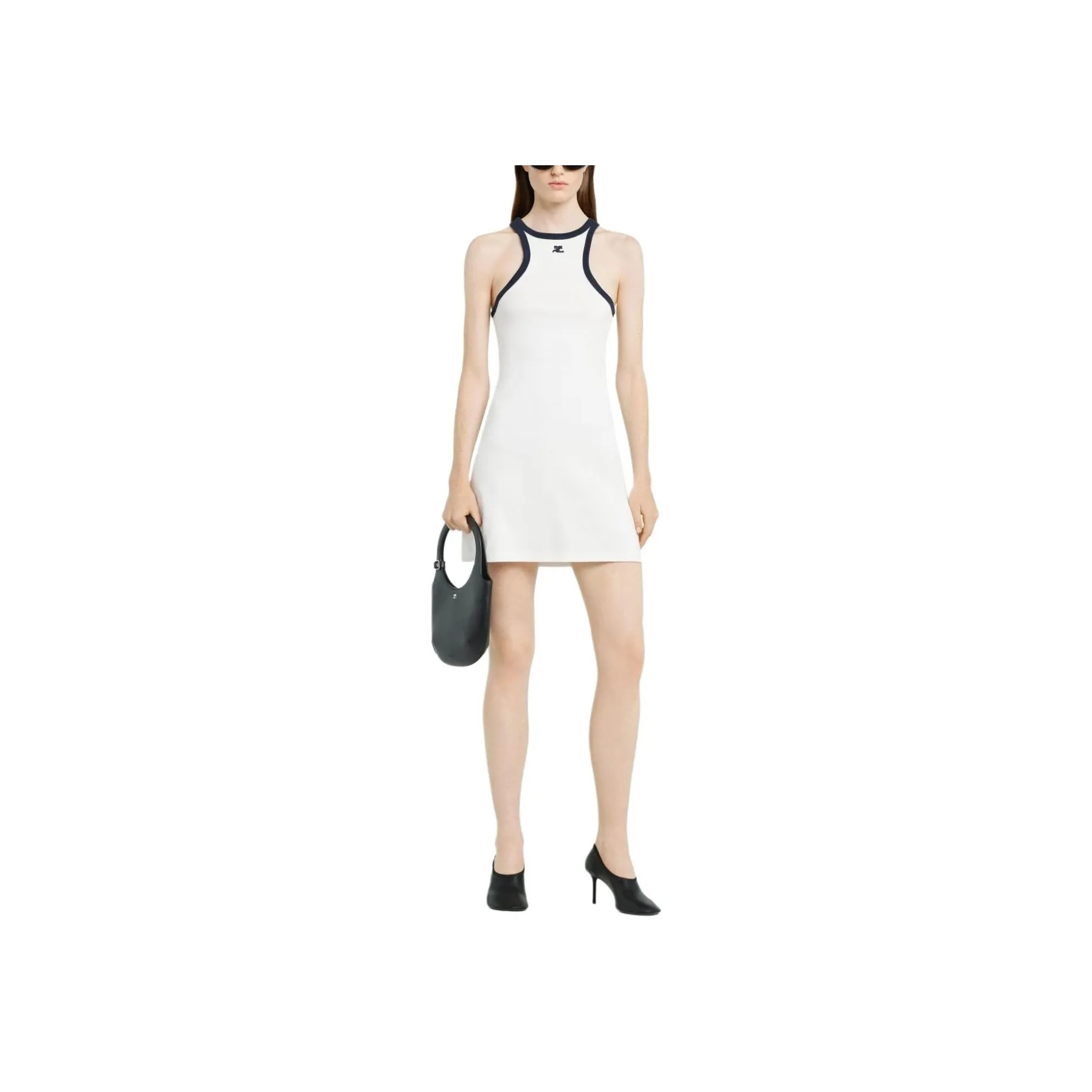 Courrèges Racerback Sleeveless Mini Dress