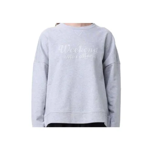 WEEKEND MaxMara Серый Женские Свитшоты