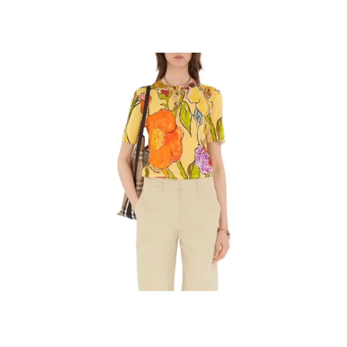 Burberry FW25 Shirt Women's Yellow