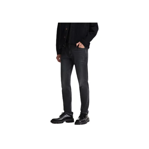 JACK&JONES A17 Средне-серый Деним Мужские Джинсы