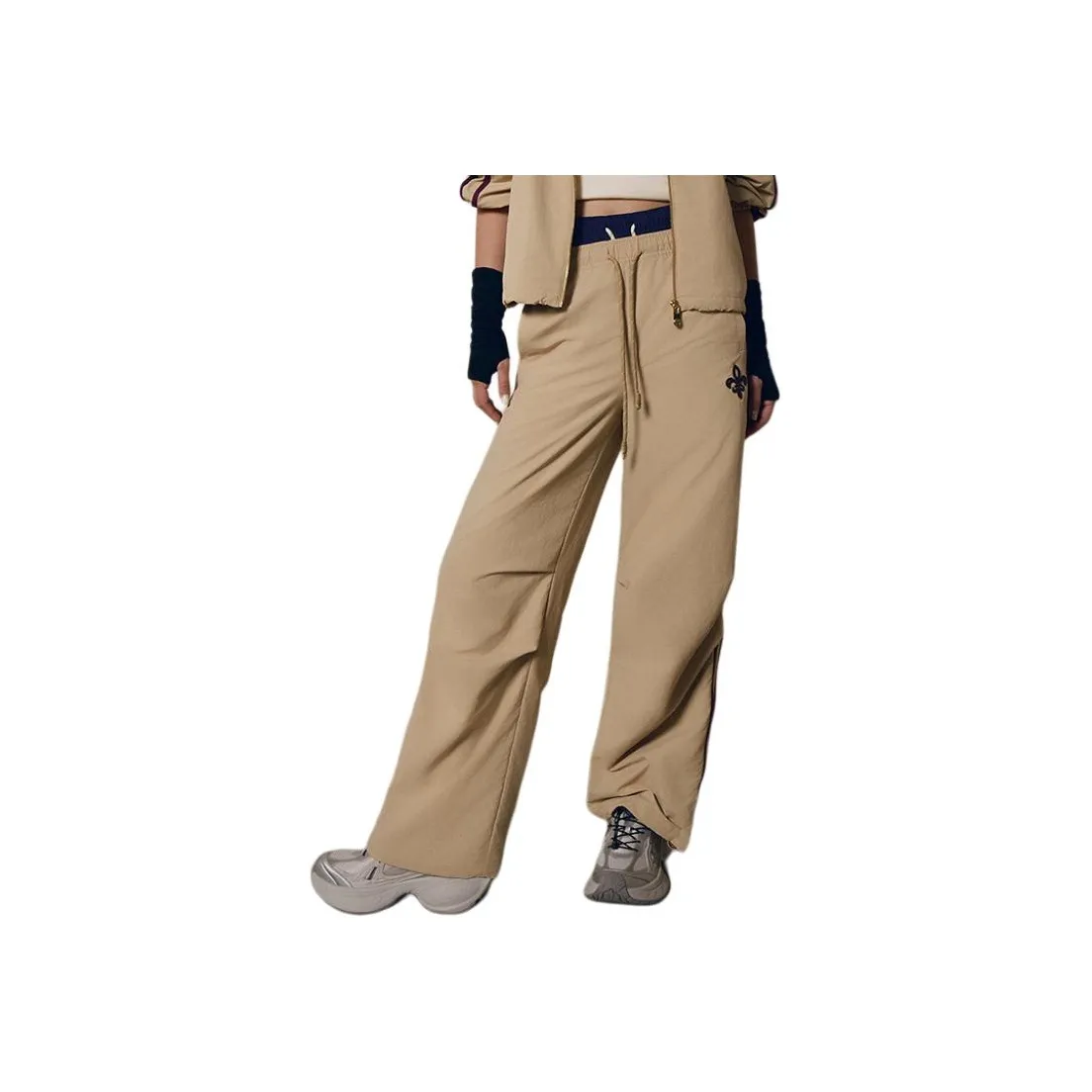 Палладий Молочно-чайный Бежевый Женские Спортивные брюки