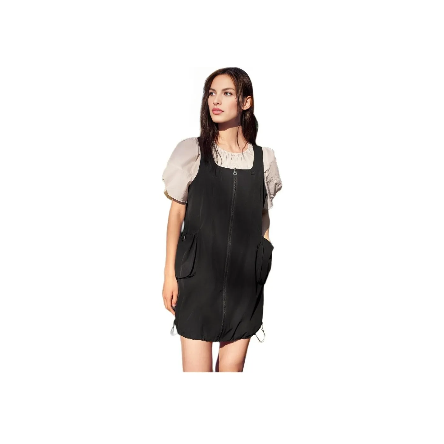 FILA ORIGINALE Sleeveless Dress Women's Jet Black BK