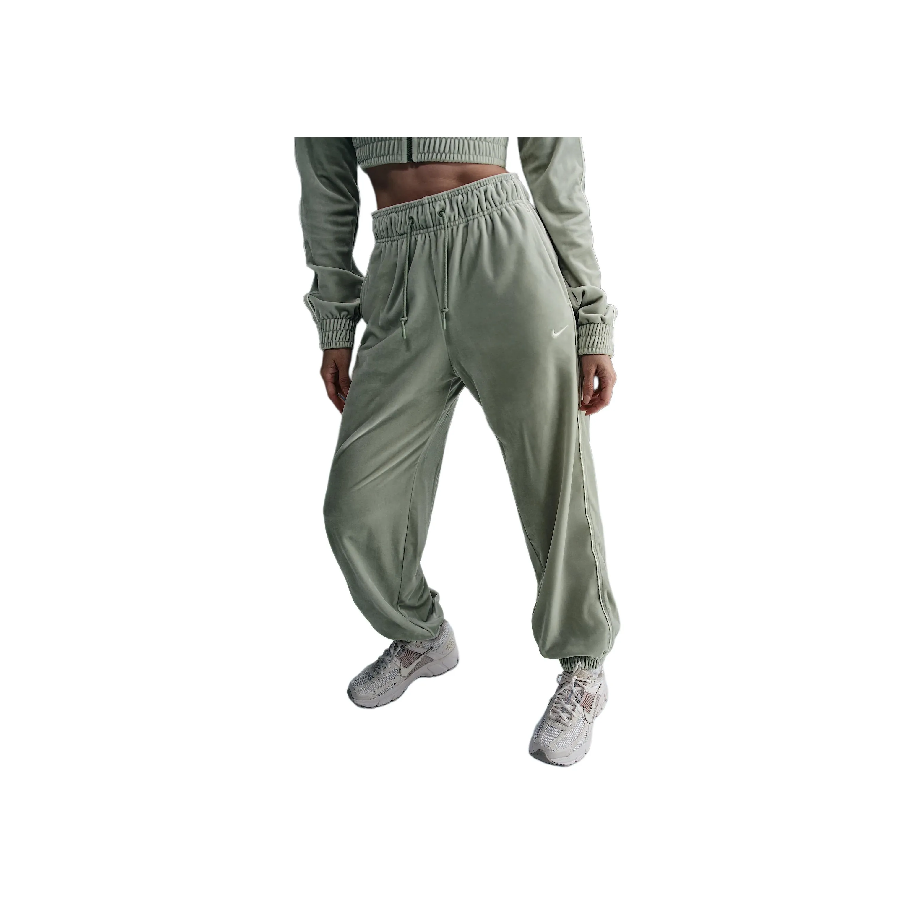 nike Повседневные брюки Женские Оливково-зеленый