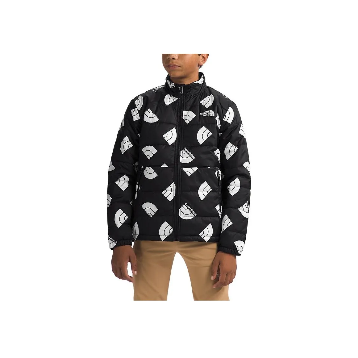 The North Face Мальчики' Двусторонний MT Chimbo Full Zip С капюшоном Куртка Куртки Пальто Детский Черный