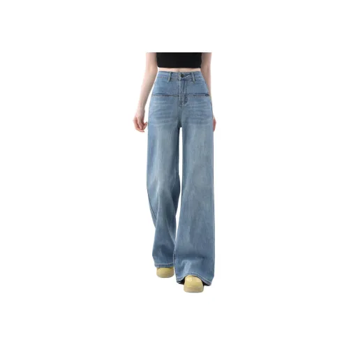 SEVEN FOR ALL MANKIND Женские джинсы синие