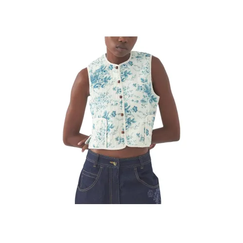 ANTIK BATIK Зеленые Женские Жилеты