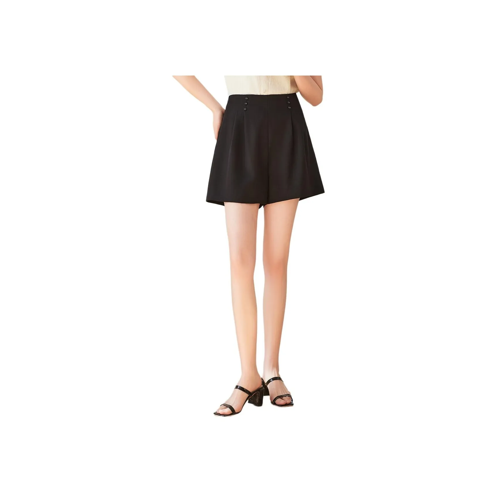 Like The Age Of Water Casual Shorts Women's Black