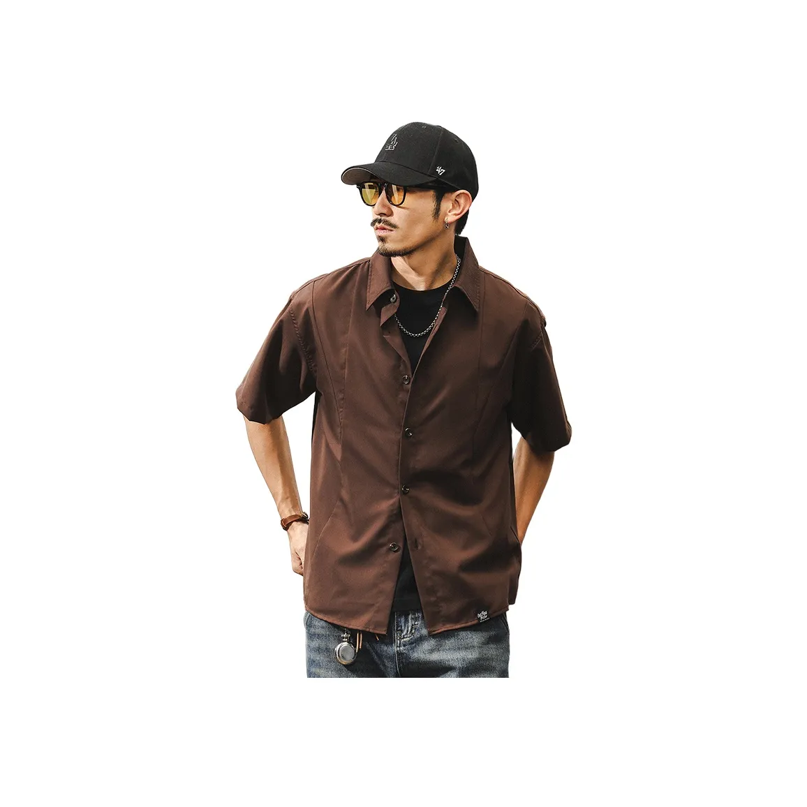 JIELEINUO Мужские рубашки