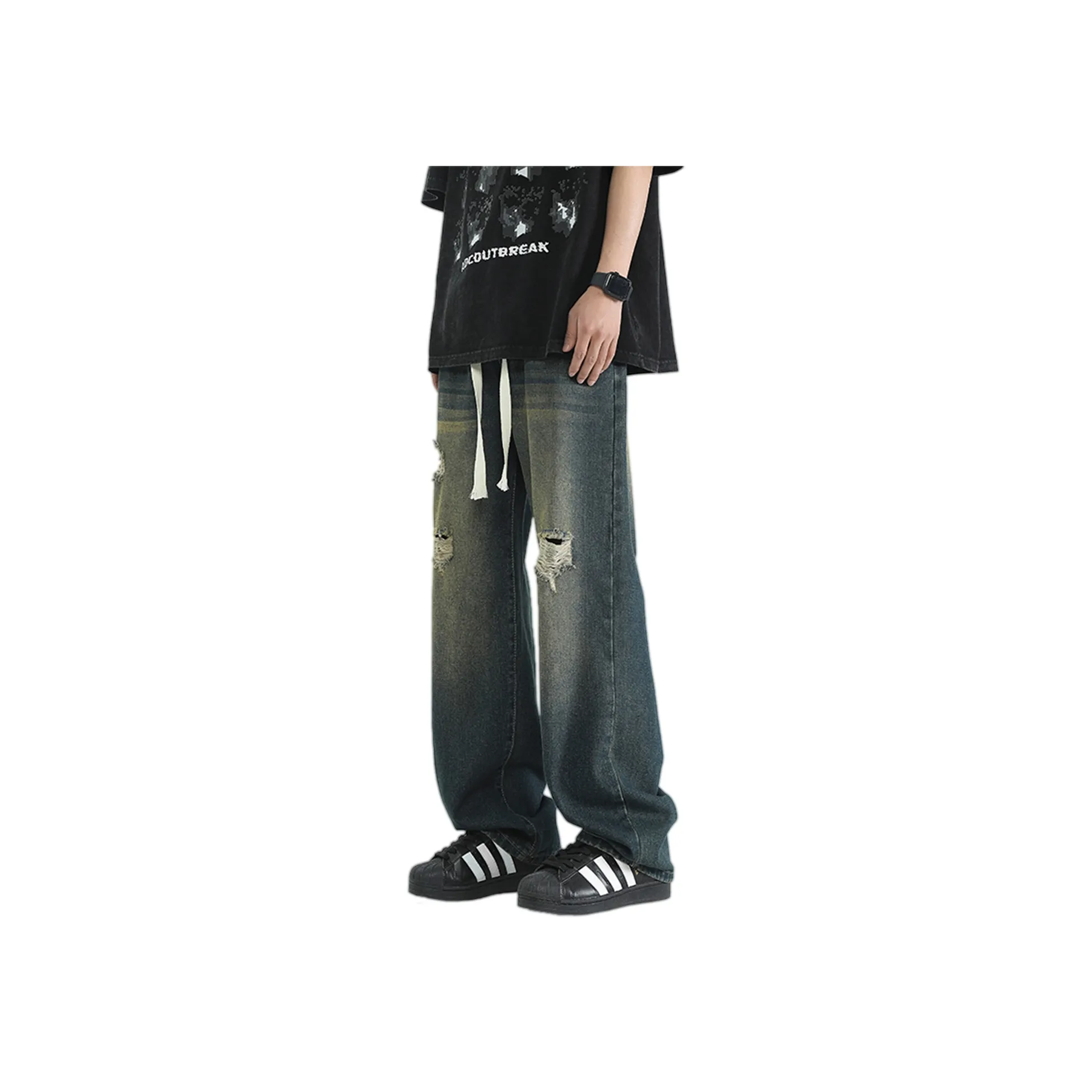 4T Jeans Unisex Nostalgic Yellow