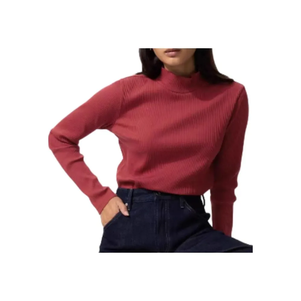 UNIQLO Red Women's Sweaters UNIQLO Красный Женские Свитера