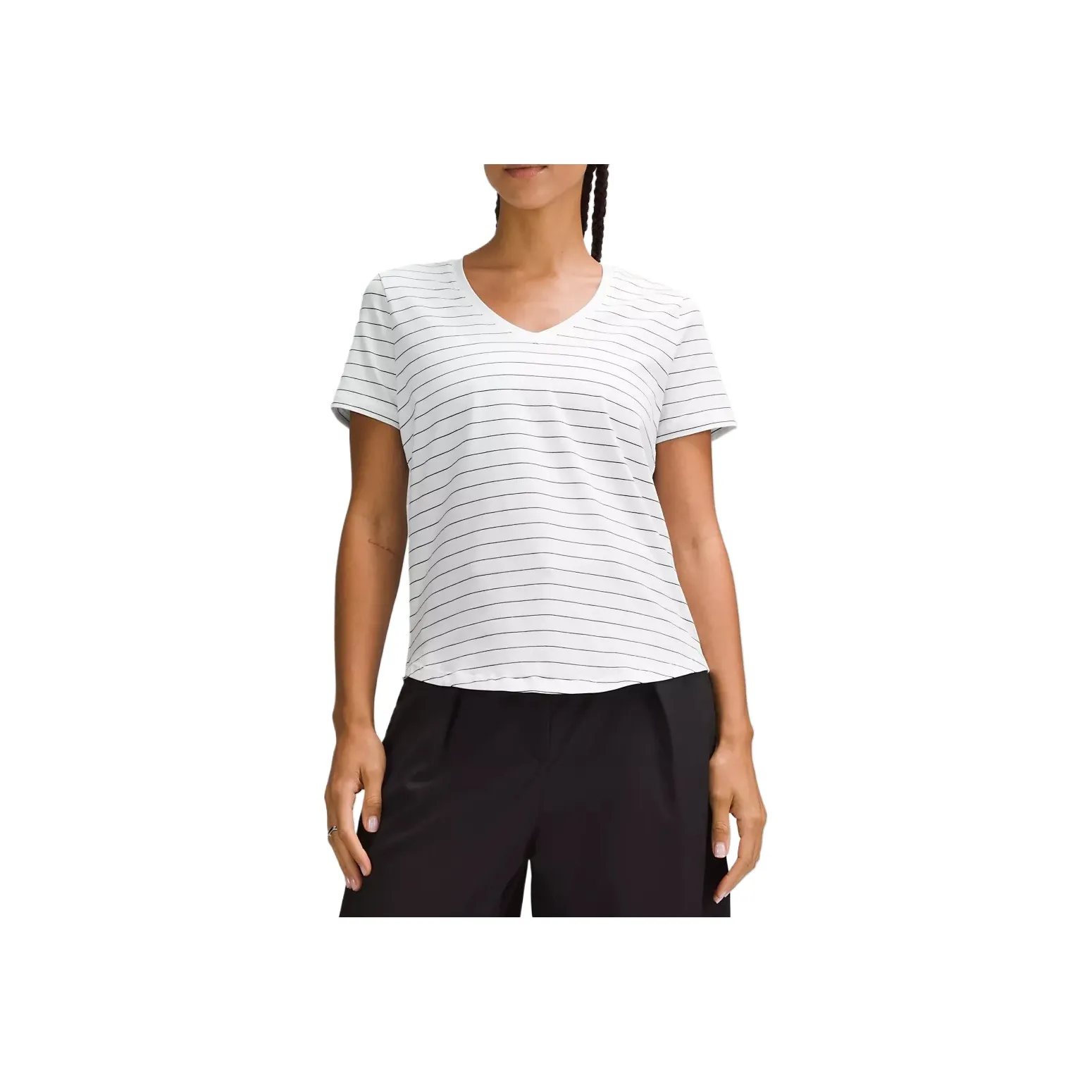 lululemon Стандартная футболка Women's White