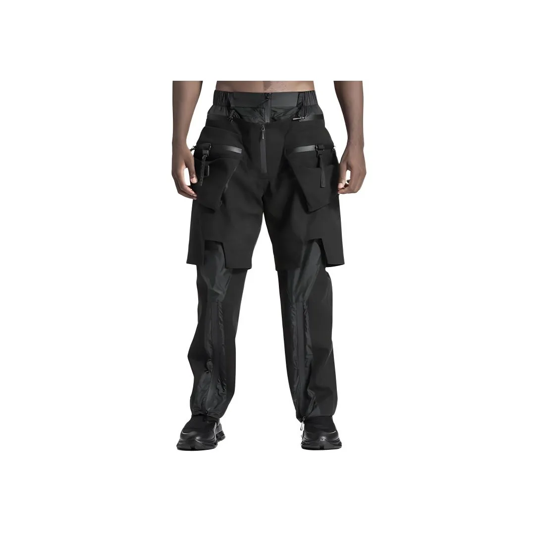 NORVINCY Western Outdoor Tactical Black Warrior Casual Pants Unisex