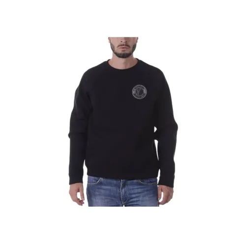 VERSACE Collection Черный Мужские Свитшоты