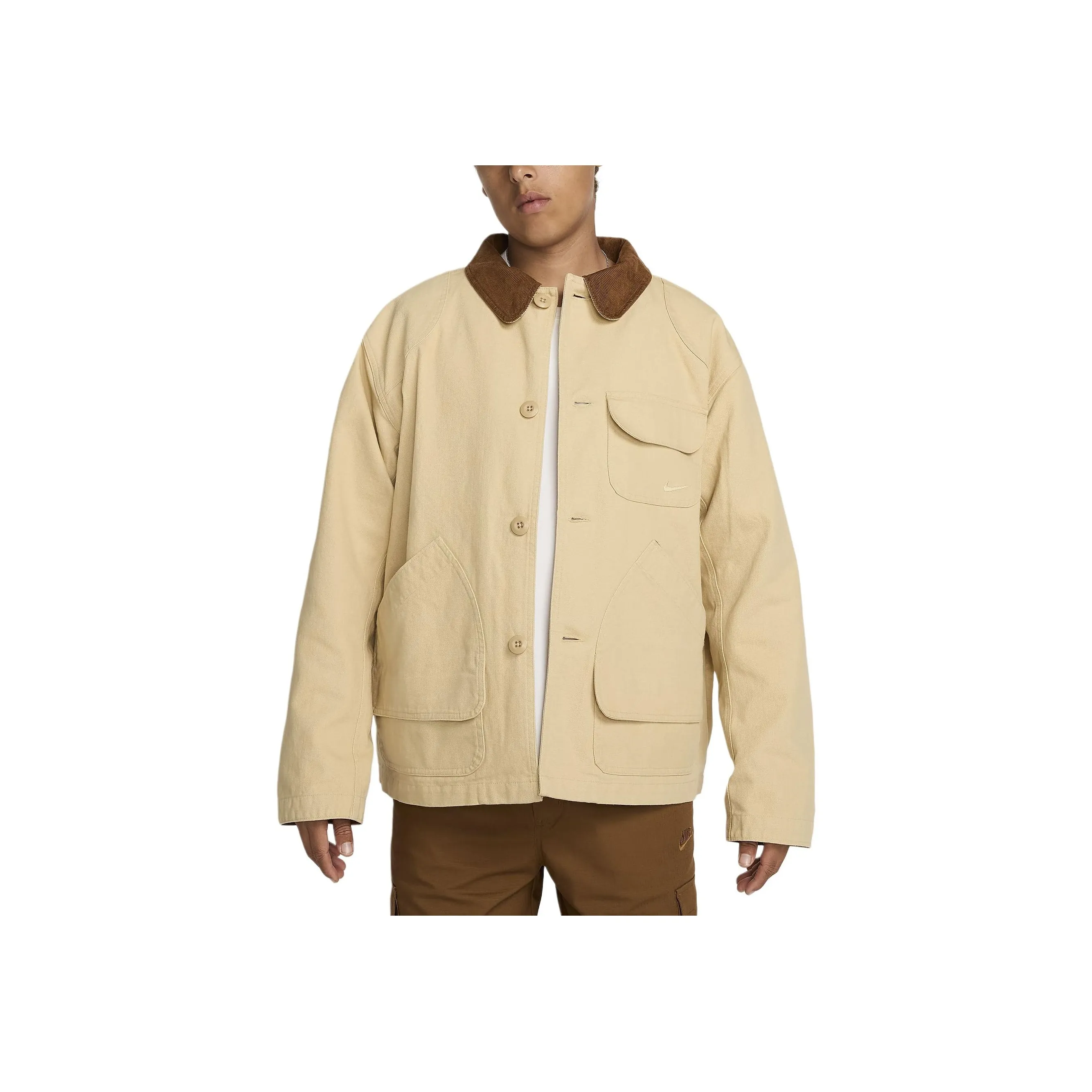 Nike Life Men's Flannel Lined Barn Coat