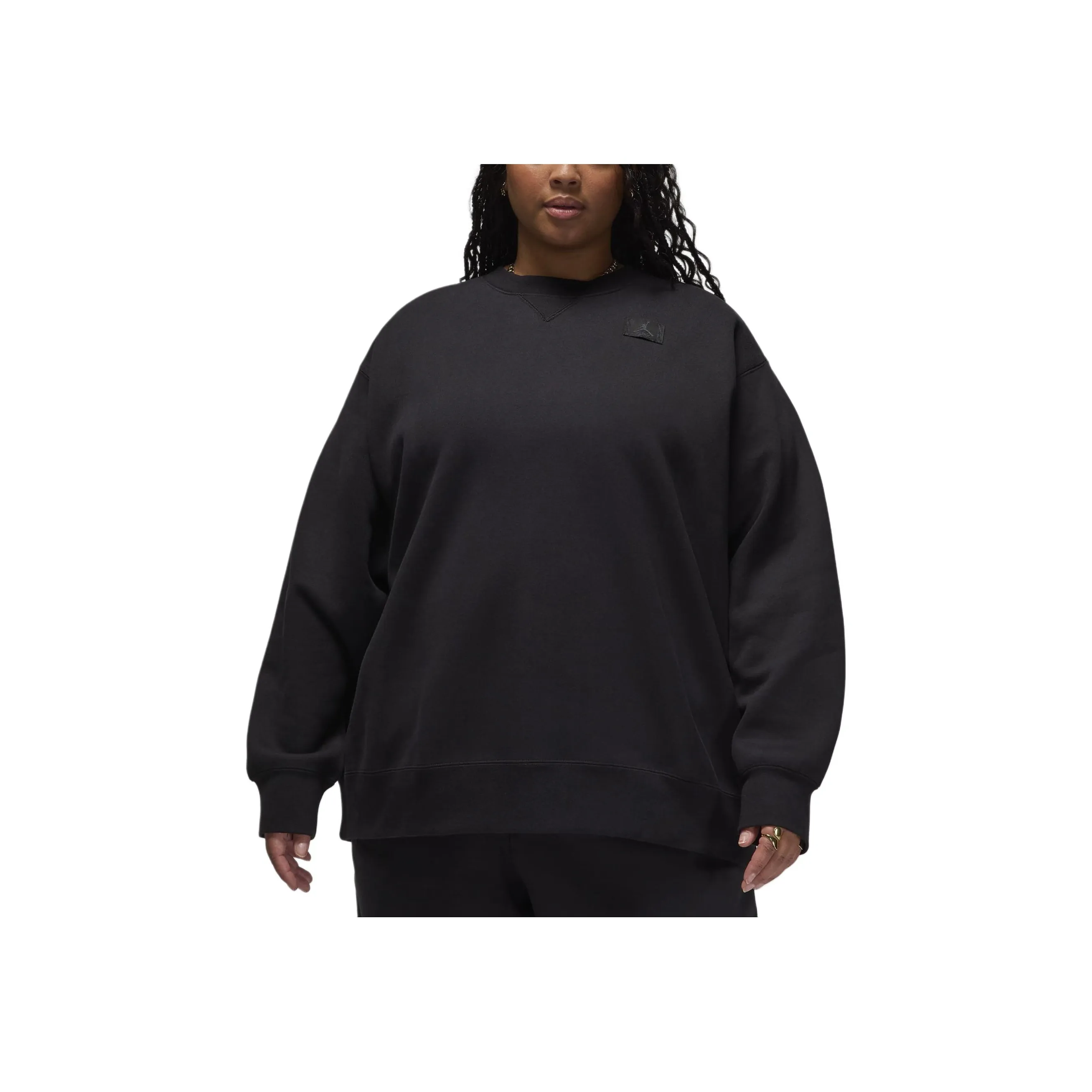 Jordan Flight Fleece Women's Crew Neck Sweatshirt Plus Size