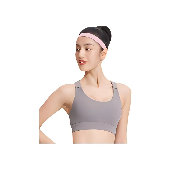 Keep Shockproof Crisscross Design Screw Comfortable Sweat Resistant Sports Underwear Women's