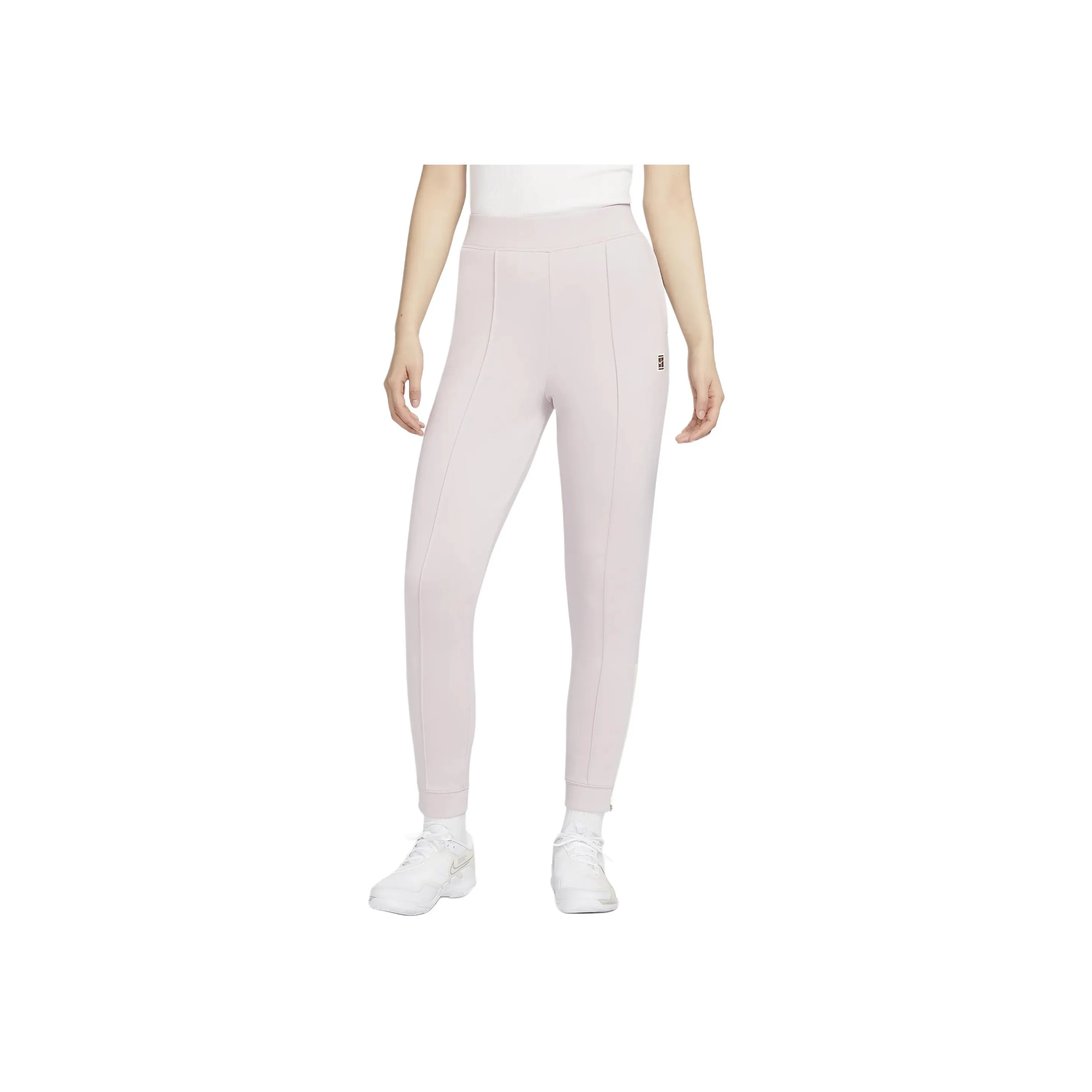 Nike Court Dri FIT Tennis Bottoms Women's Platinum Purple/Light Volt