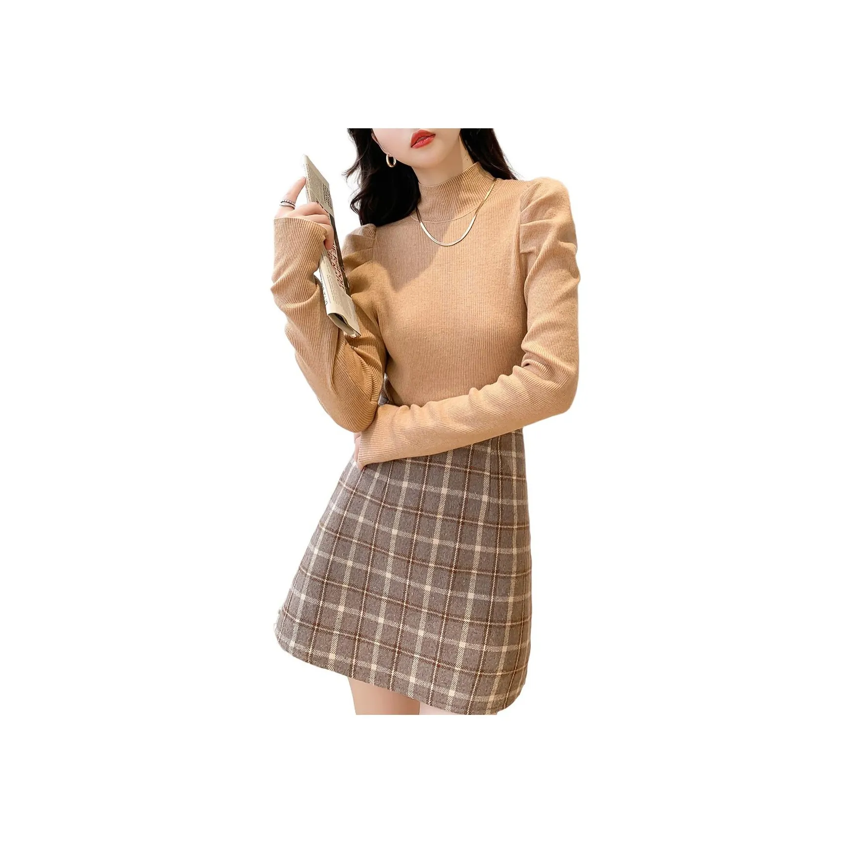 MOKANA Camel Женские Свитера