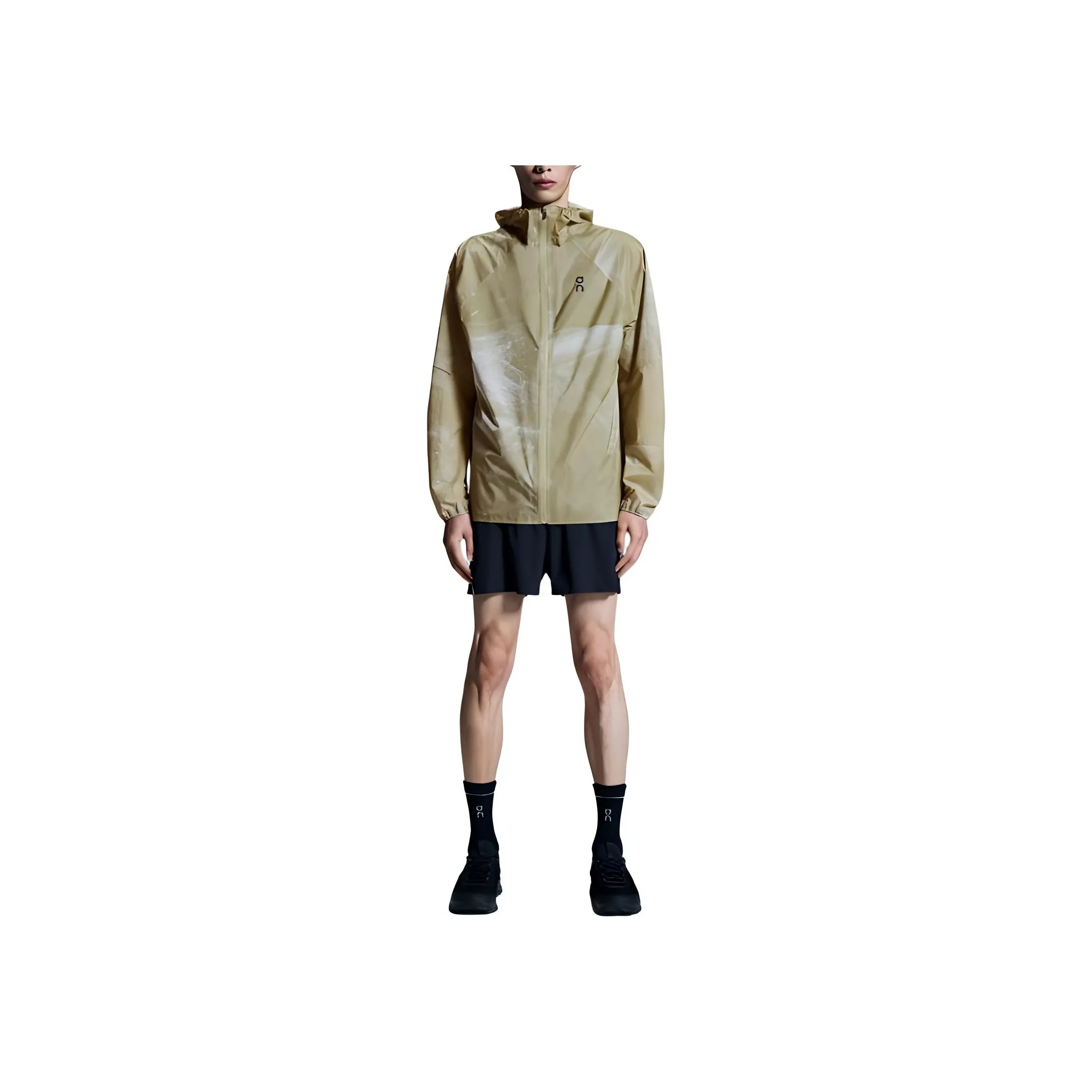 On Ultra Jacket Men's White/Sour Pea Green