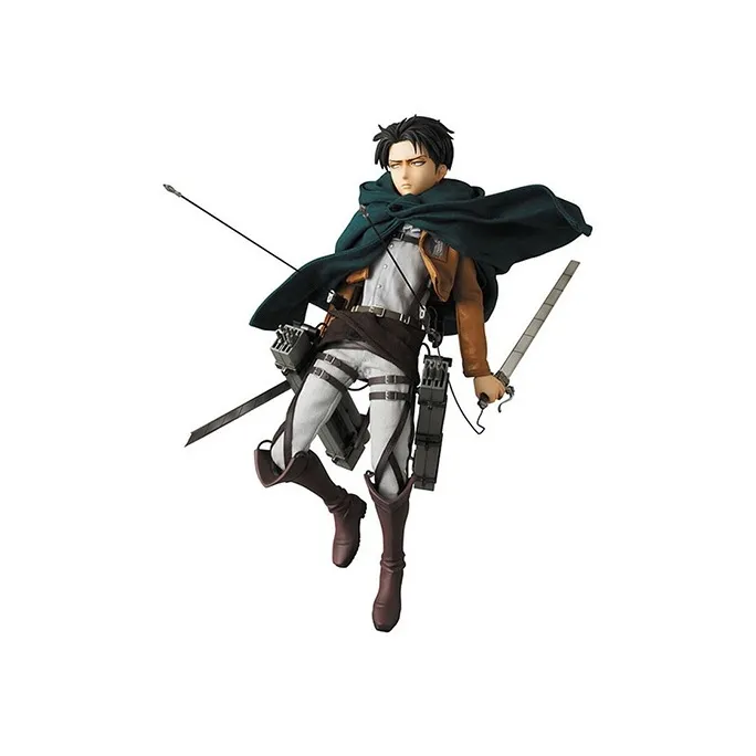 Medicom Toy Attack On Titan, Squad Leader, Levi Scale Figures
