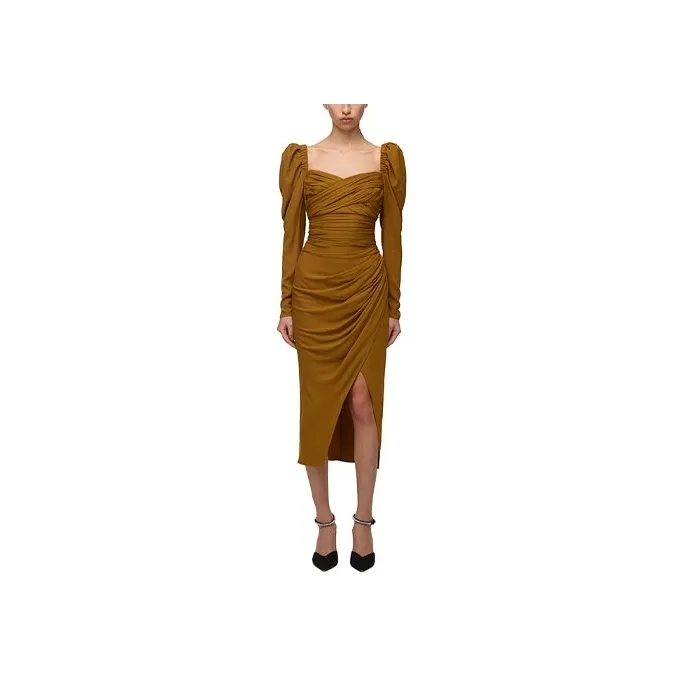 Self portrait FW21 Dress Women's Brown
