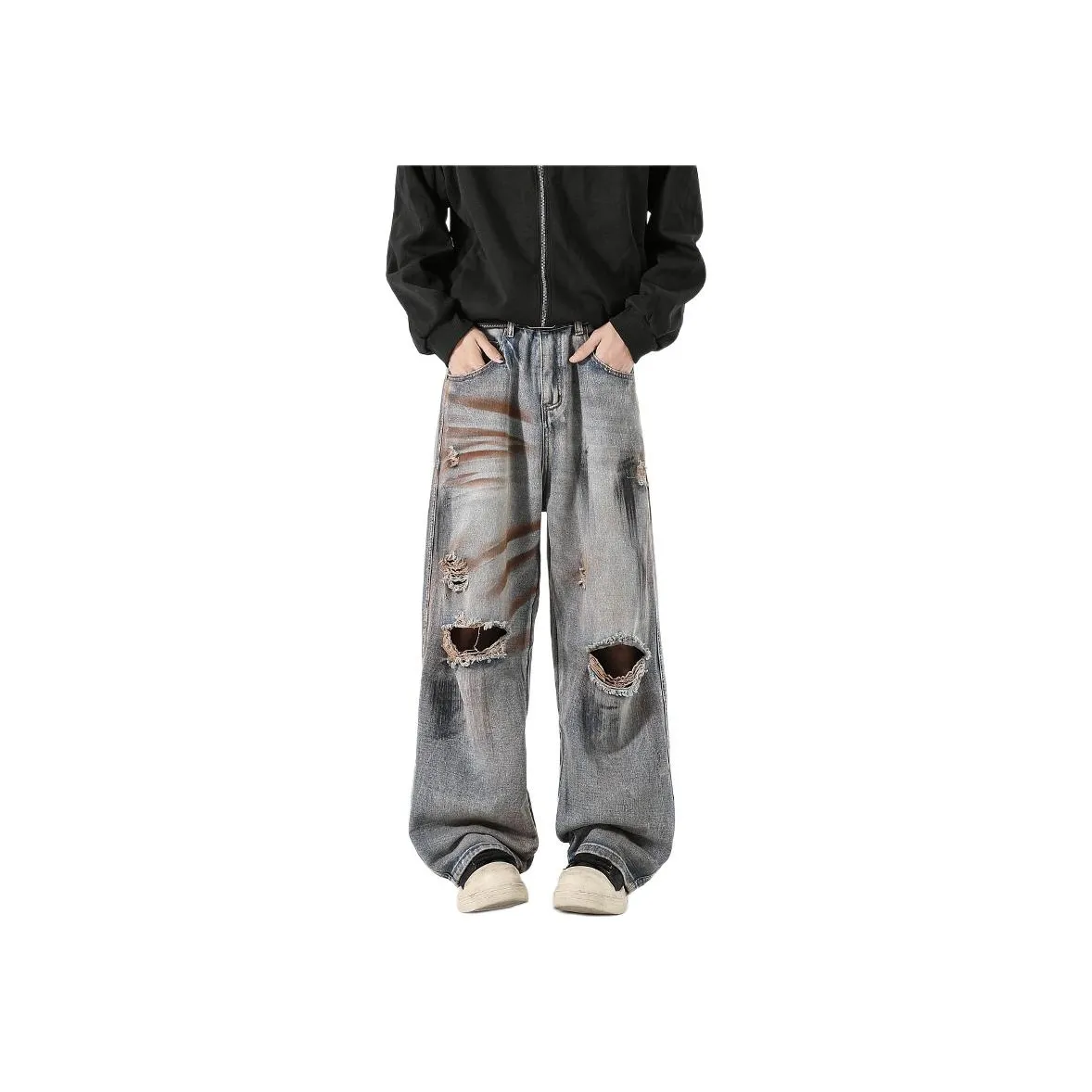 JASONWOOD Cowboy On The Run Jeans Unisex Vintage Blue