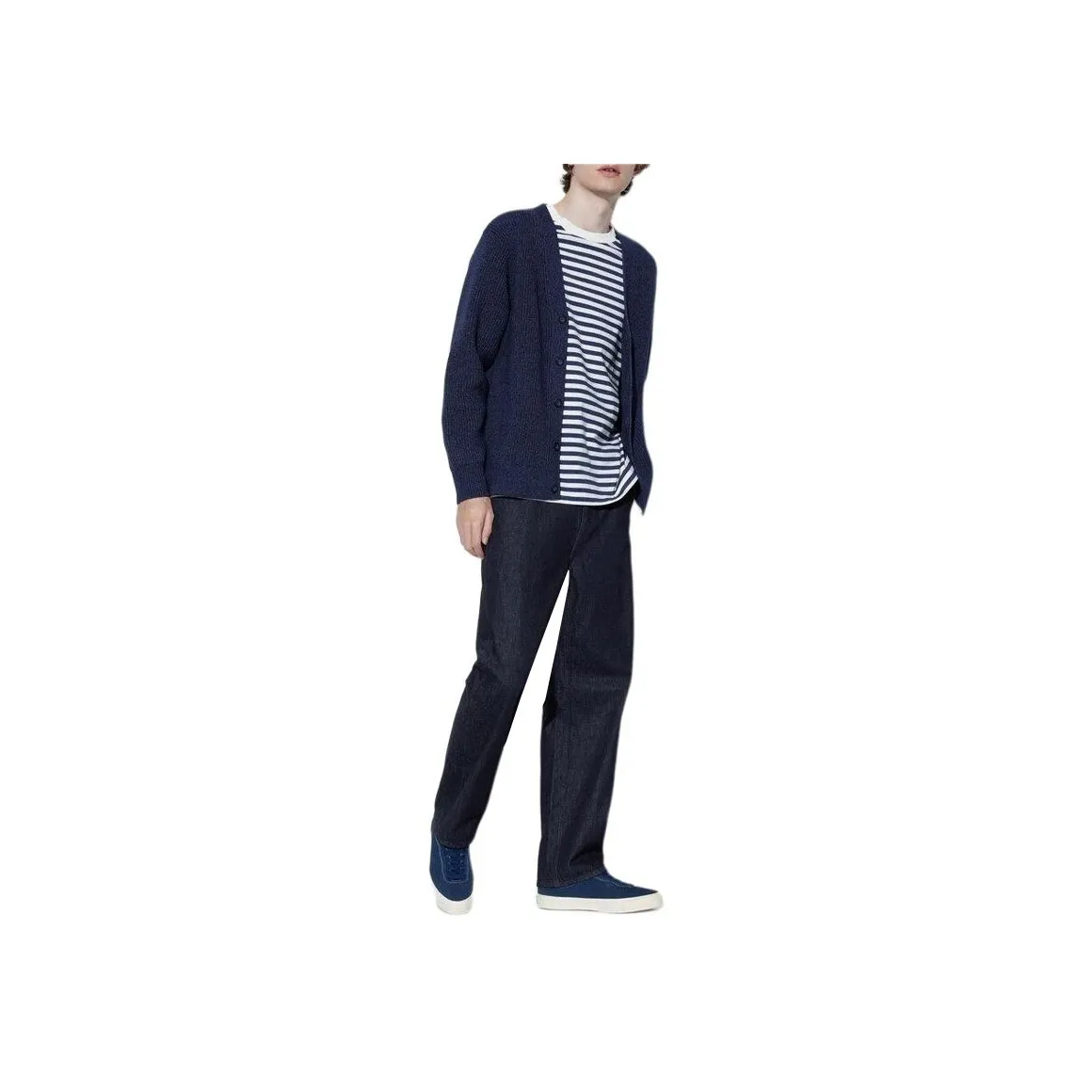 UNIQLO Denim Series Jeans Men's Dark Blue