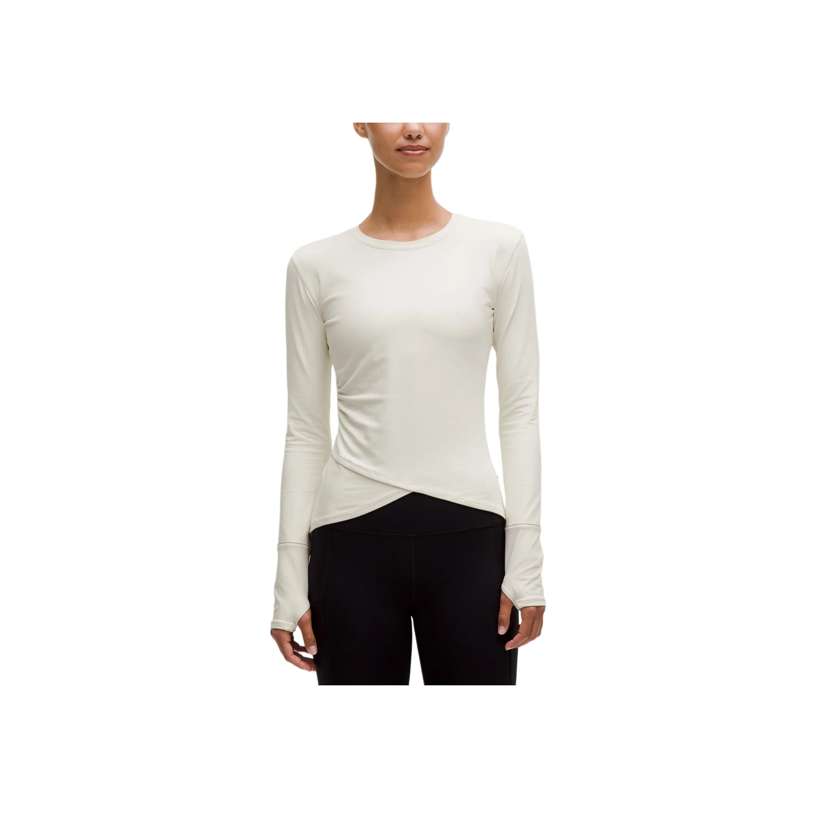 Lululemon Rulu T Shirt Women's Bone White
