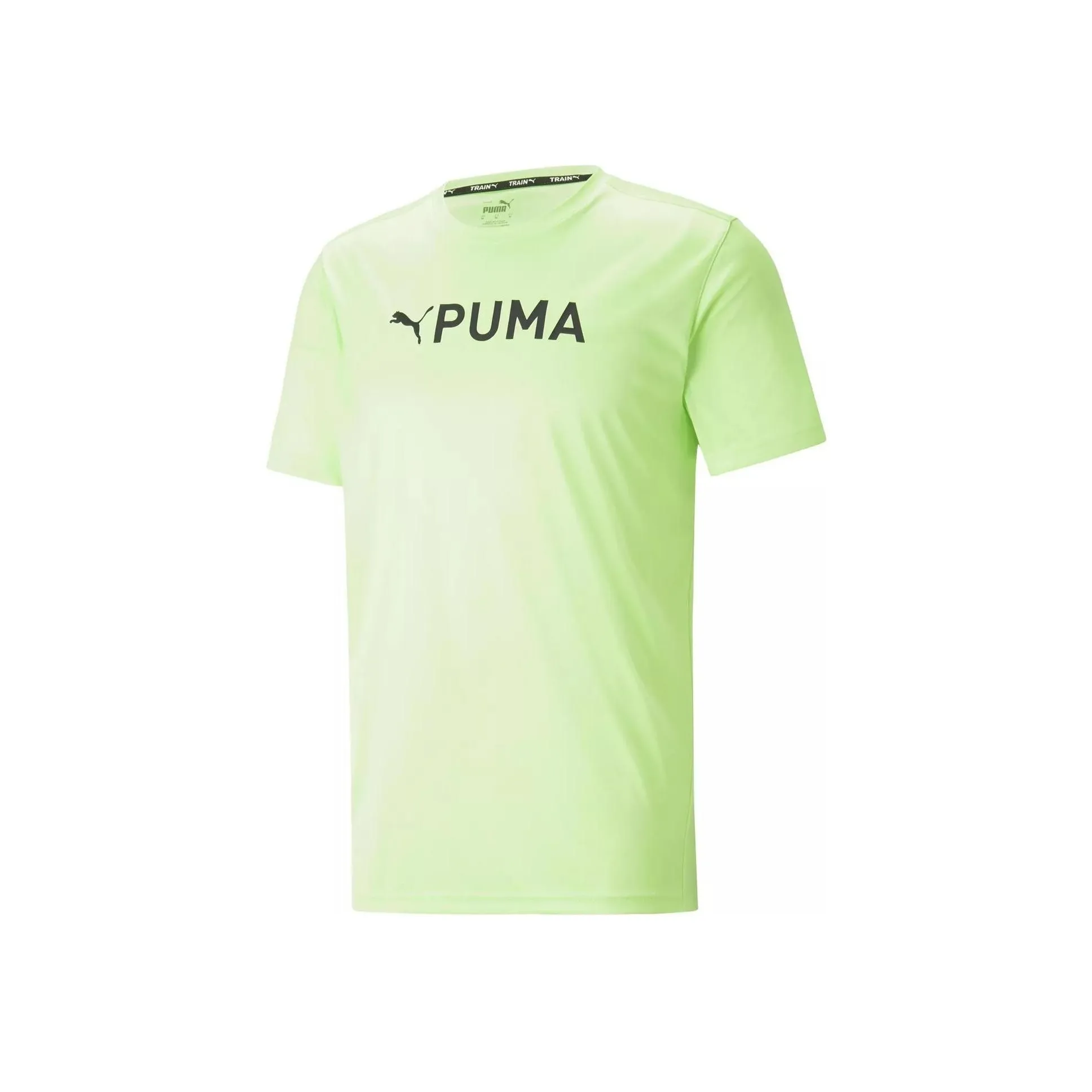 PUMA FIT LOGO TEE CF GRAPHIC T Shirt Men's Yellow