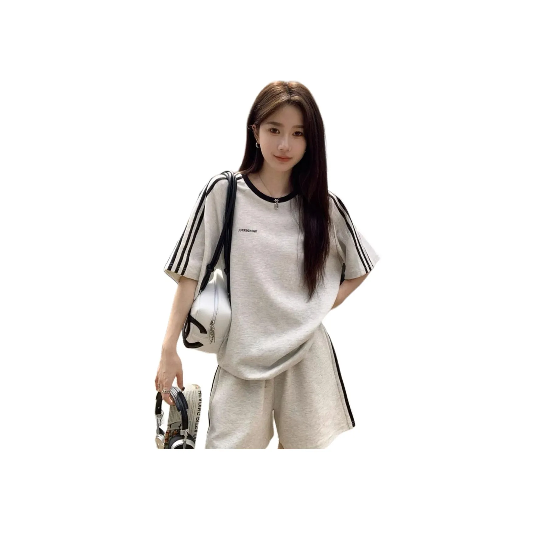 BEAR UNION Светло-серые Женские Футболки