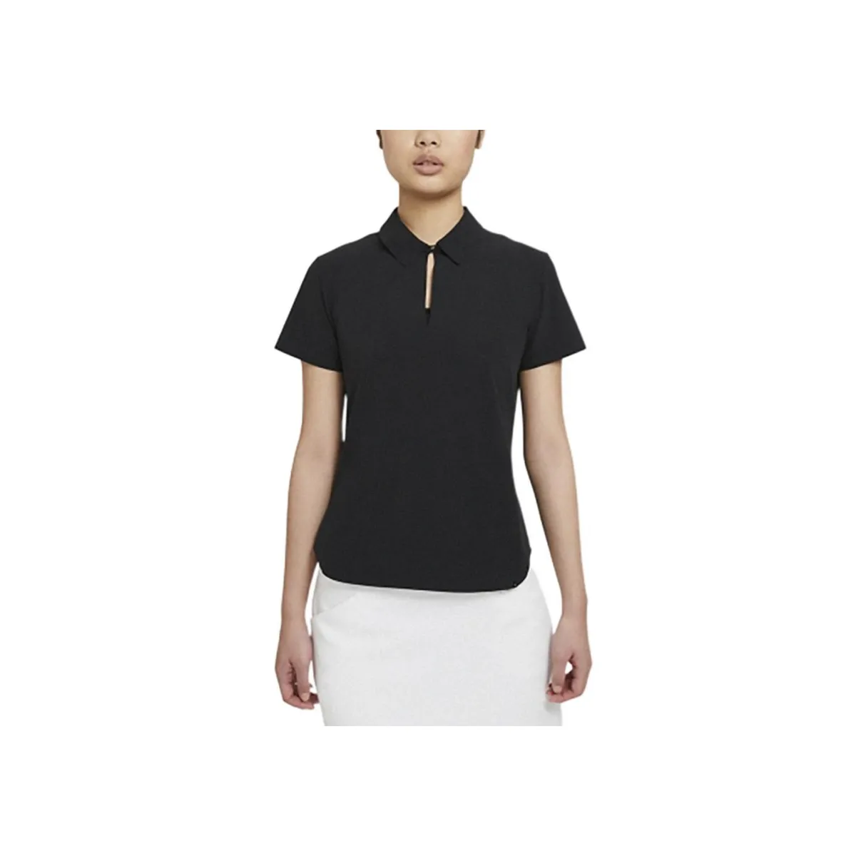 Nike Dri Fit Flex Ace Polo Shirt Women's Black