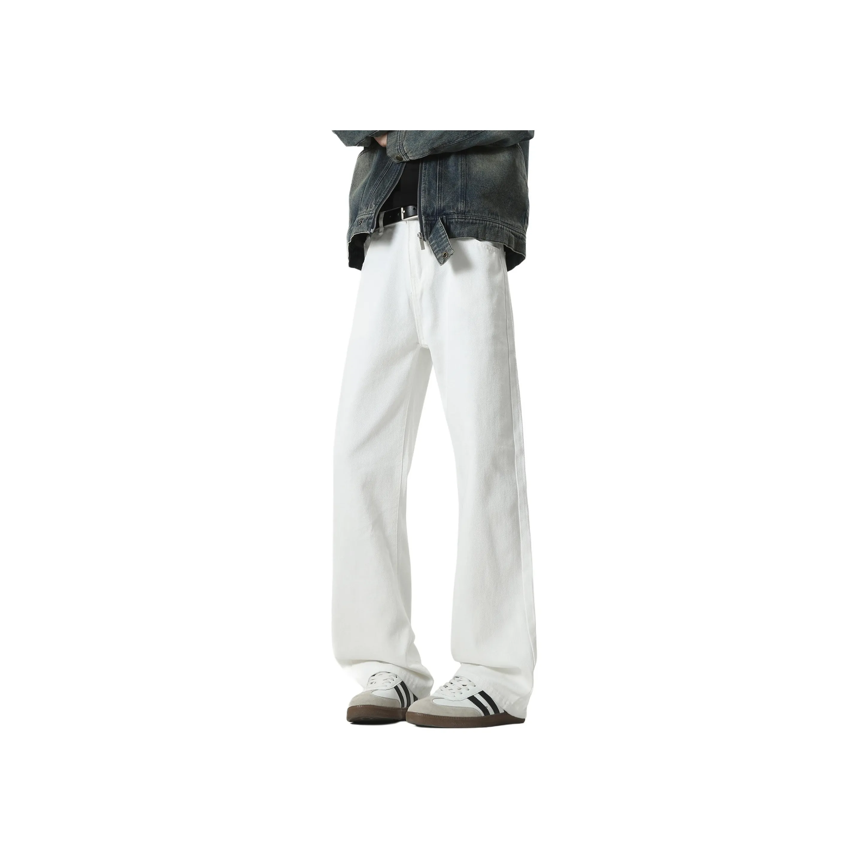 YATSI Jeans Unisex White