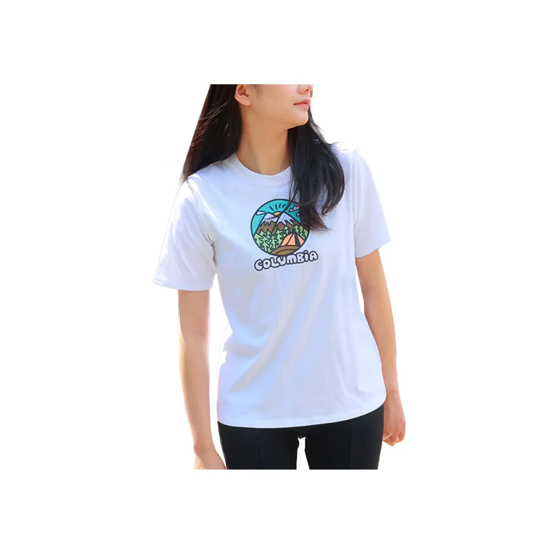 Columbia Белые Женские Футболки