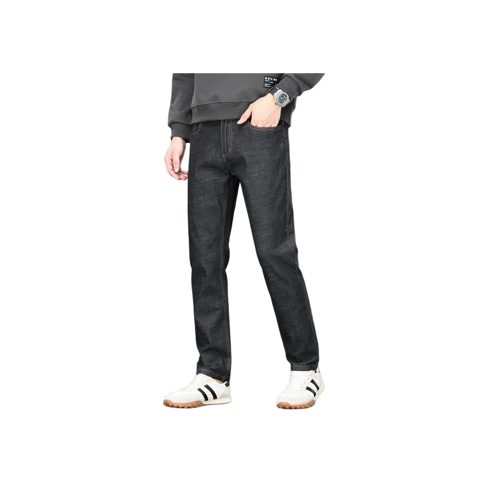 JEANSWEST Мужские черные джинсы