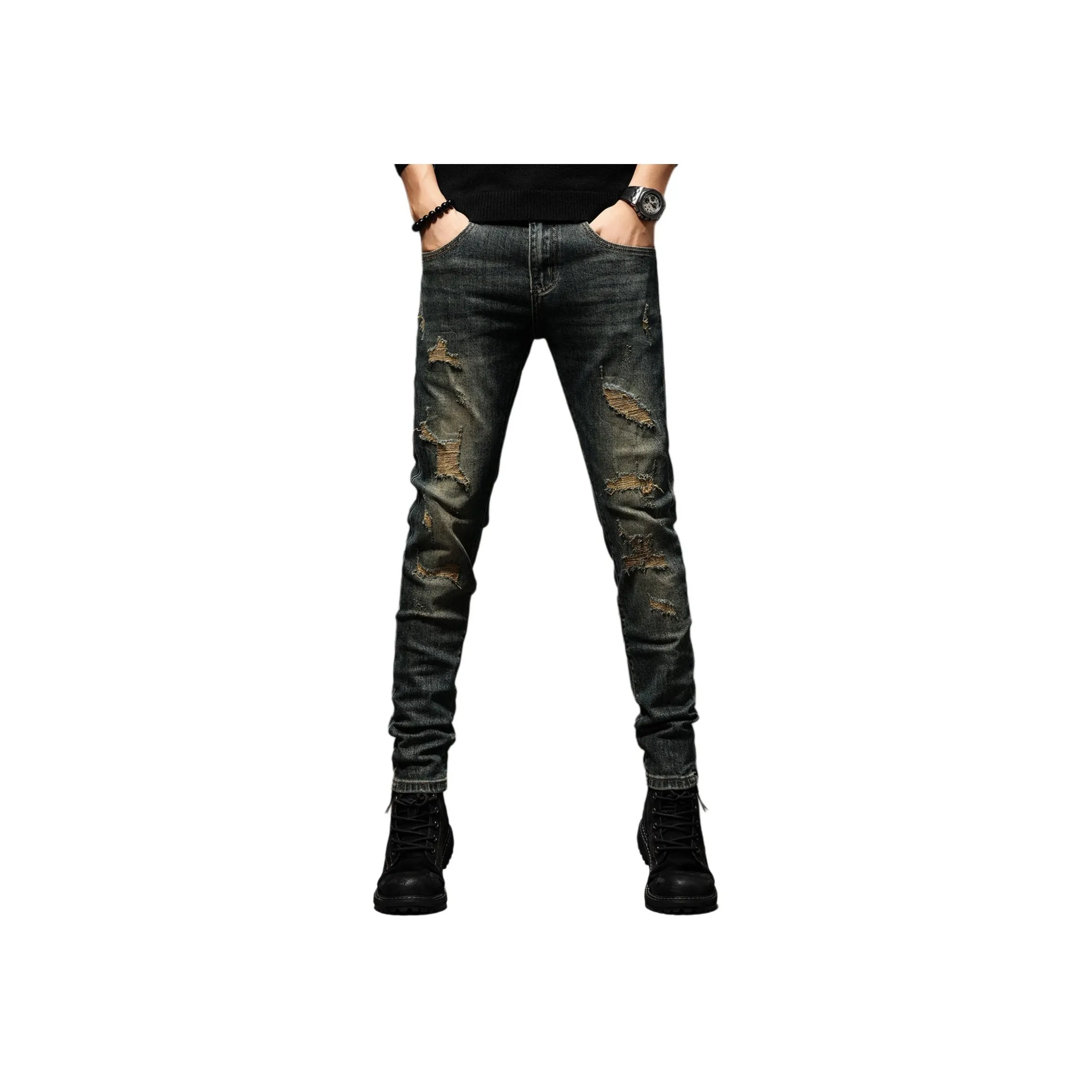 Devanro Мужские Джинсы