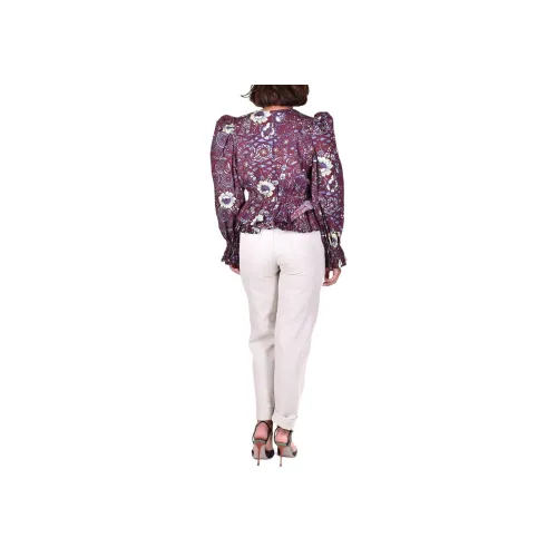 Ulla Johnson Фиолетовые Женские Рубашки