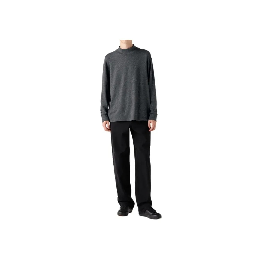 UNIQLO T Shirt Unisex Asphalt Gray