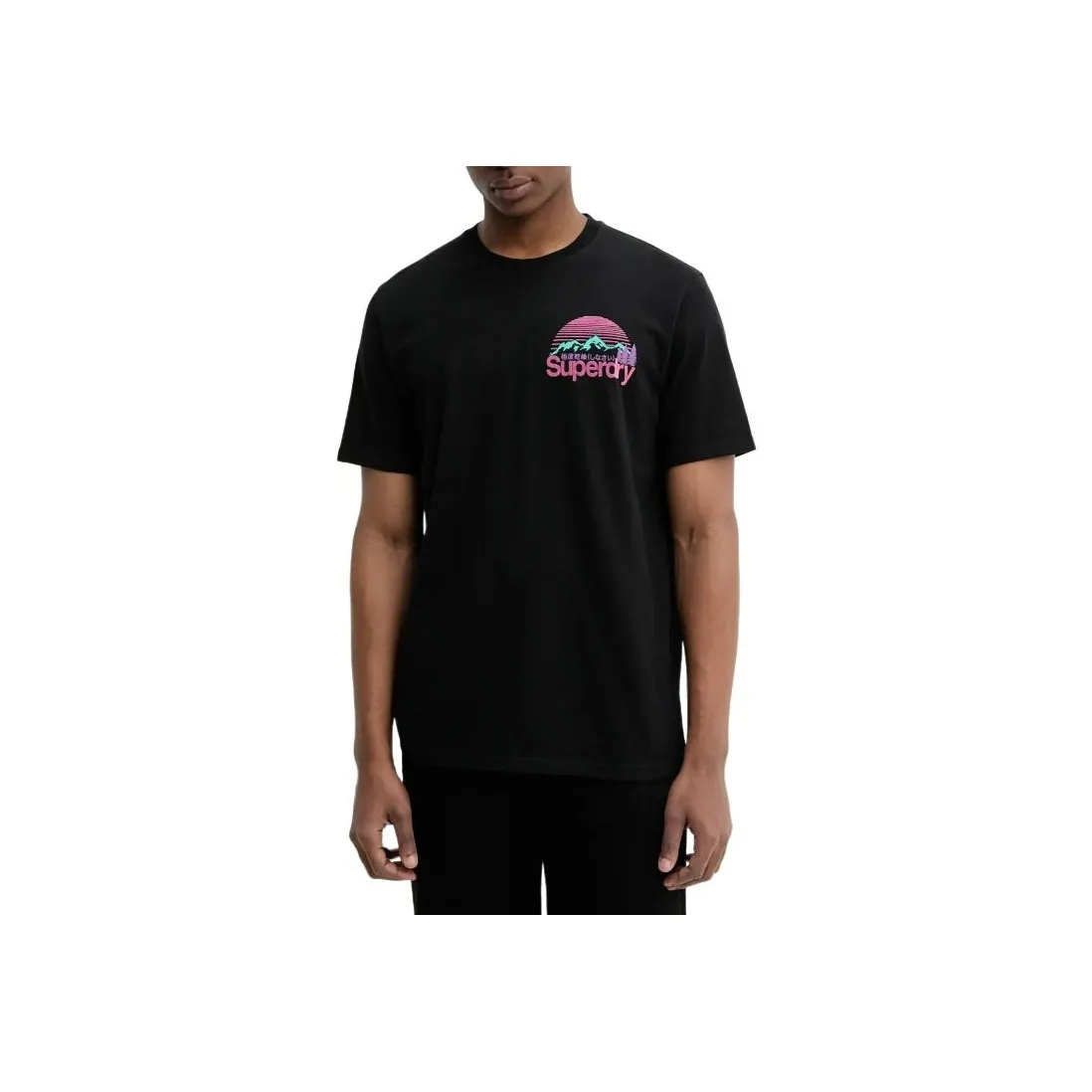 SUPERDRY T Shirts Men's Black