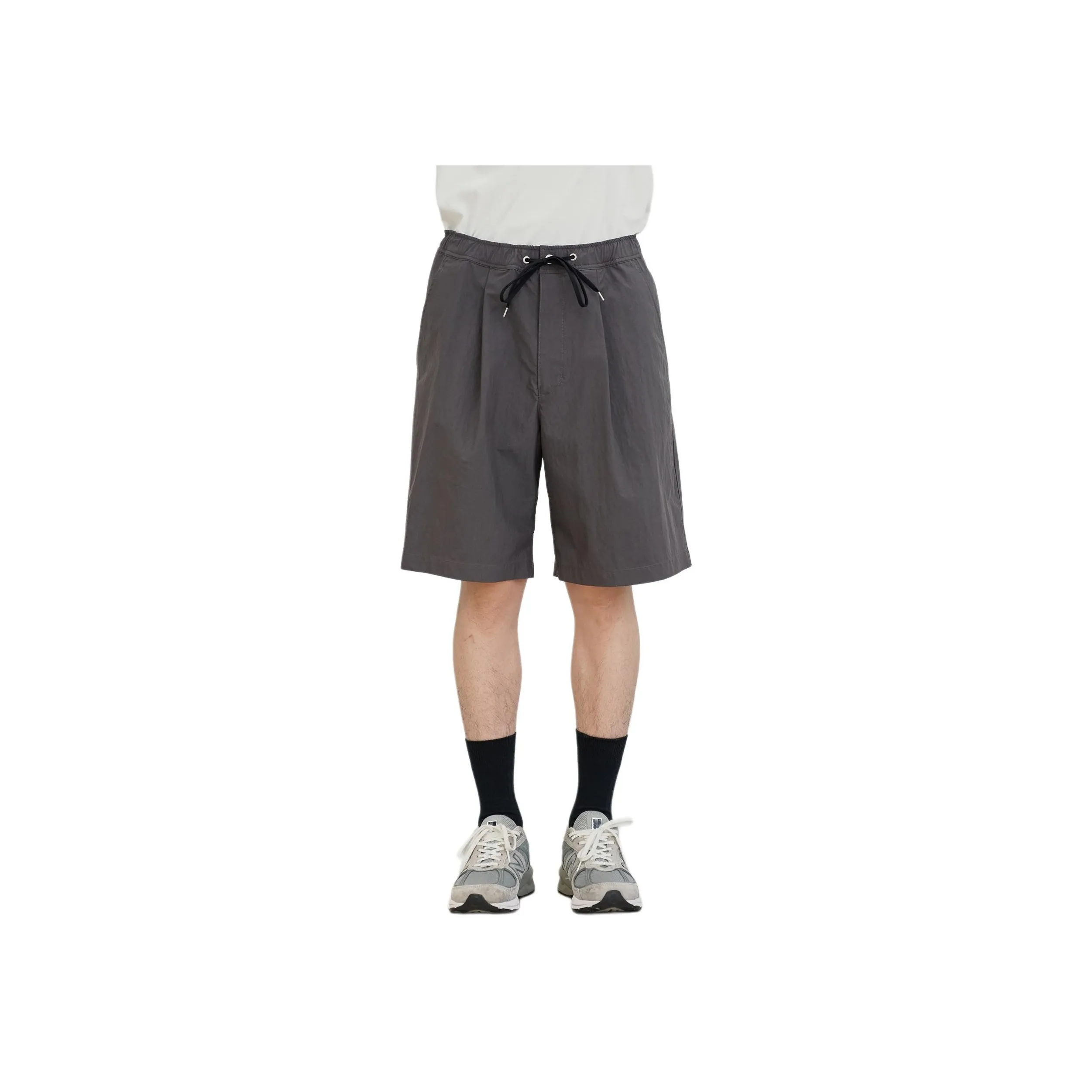 PUBLIC TOKYO SS24 Casual Shorts Men's Dark Gray