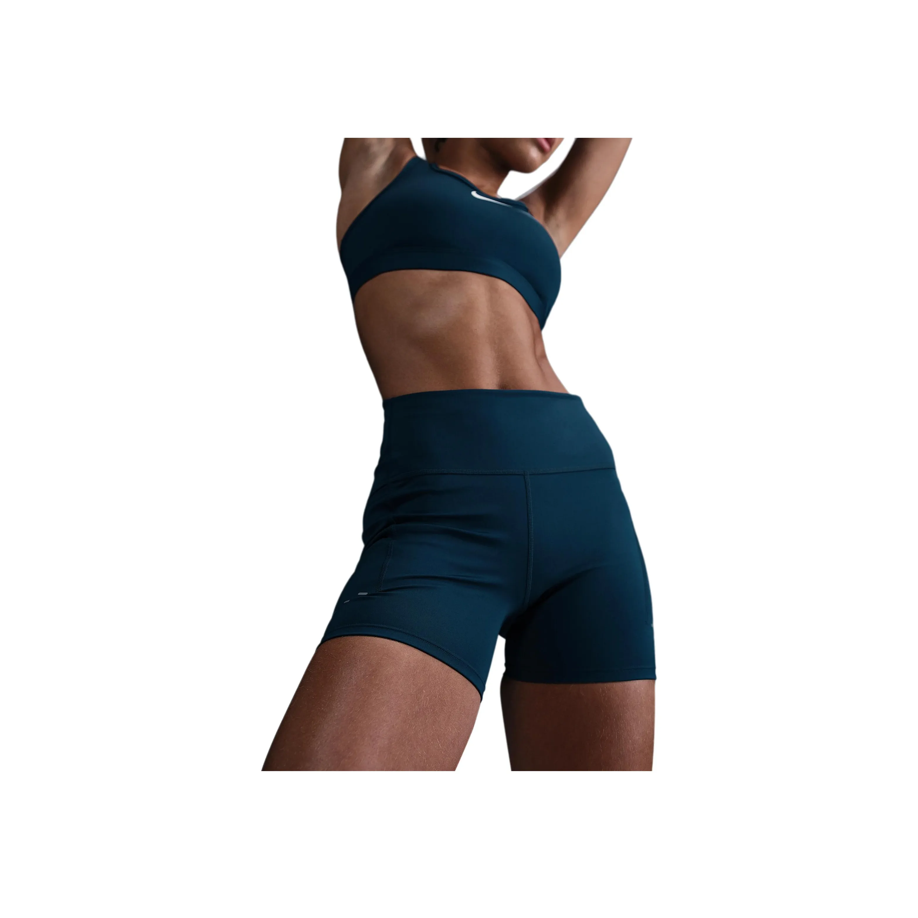 Nike Swift Women's High Waisted 4' Tight Running Shorts With Pockets