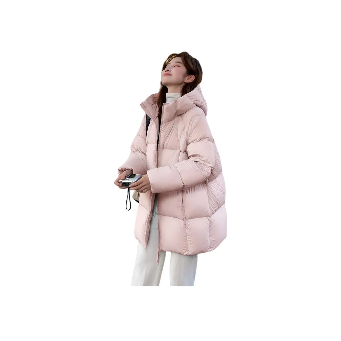 Flowers in water Пуховая куртка Женская