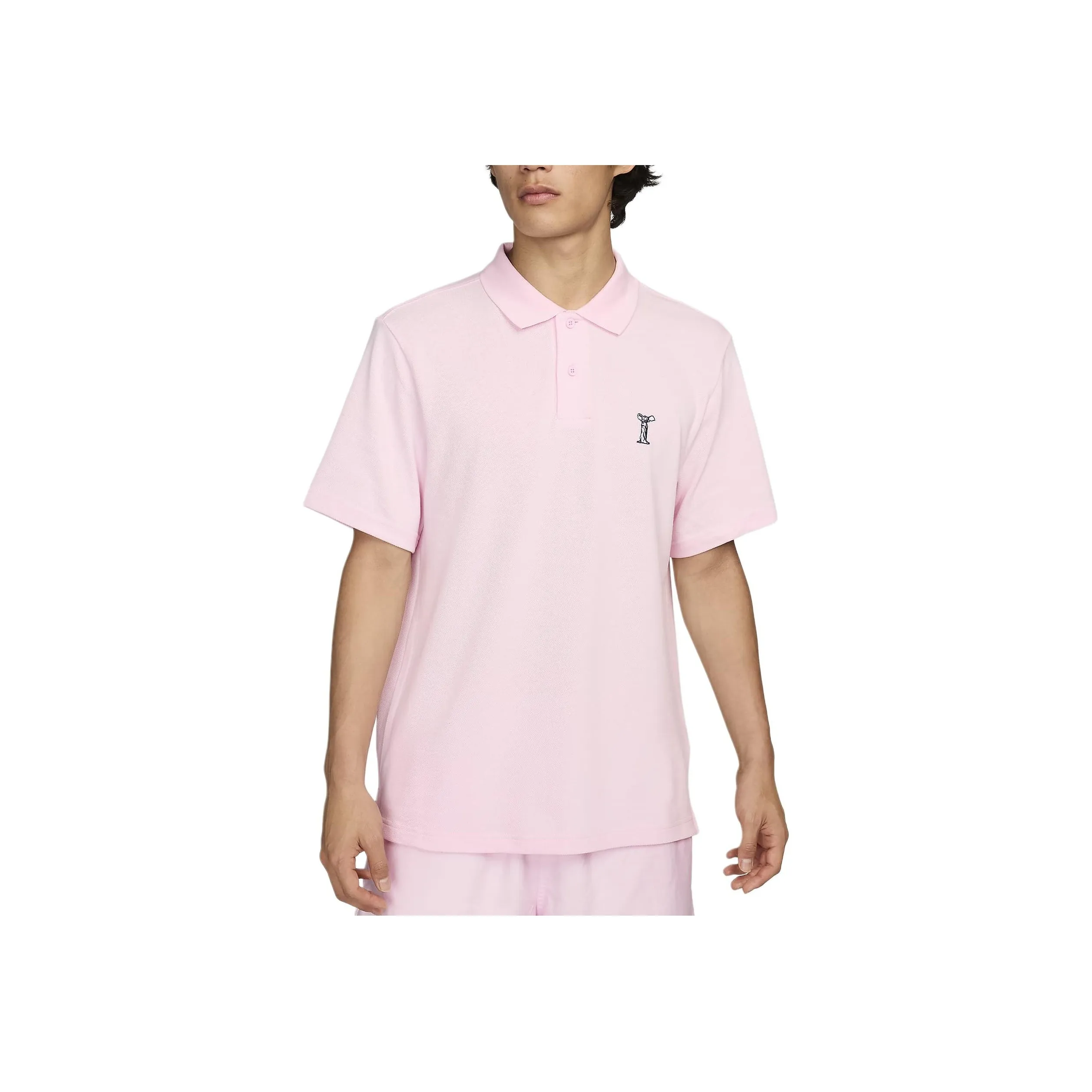 Nike Polo Shirt Men's Pink Foam