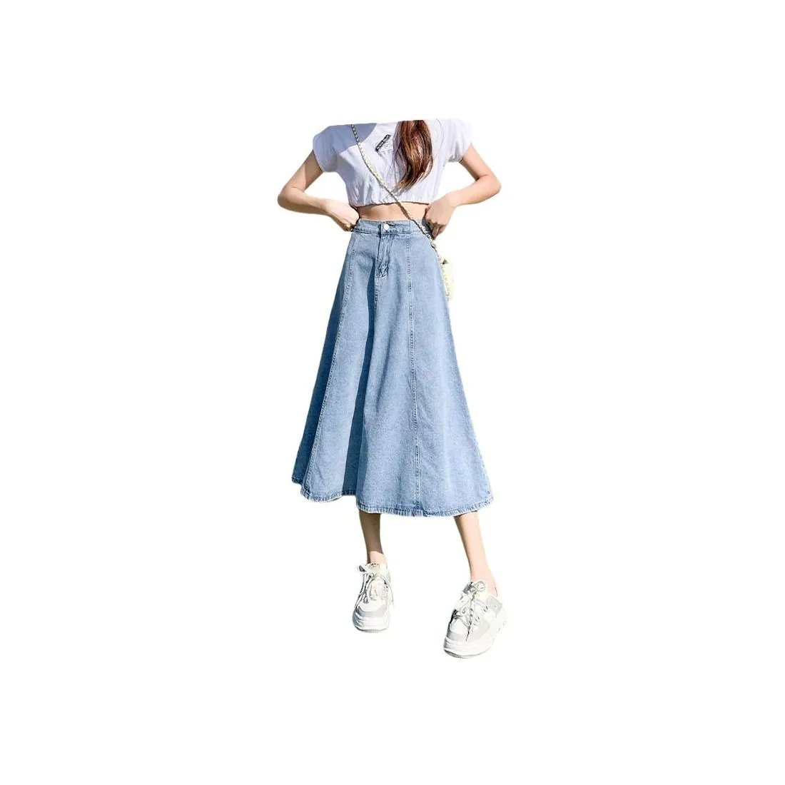 Dale Beauty Denim Long Skirt Women's